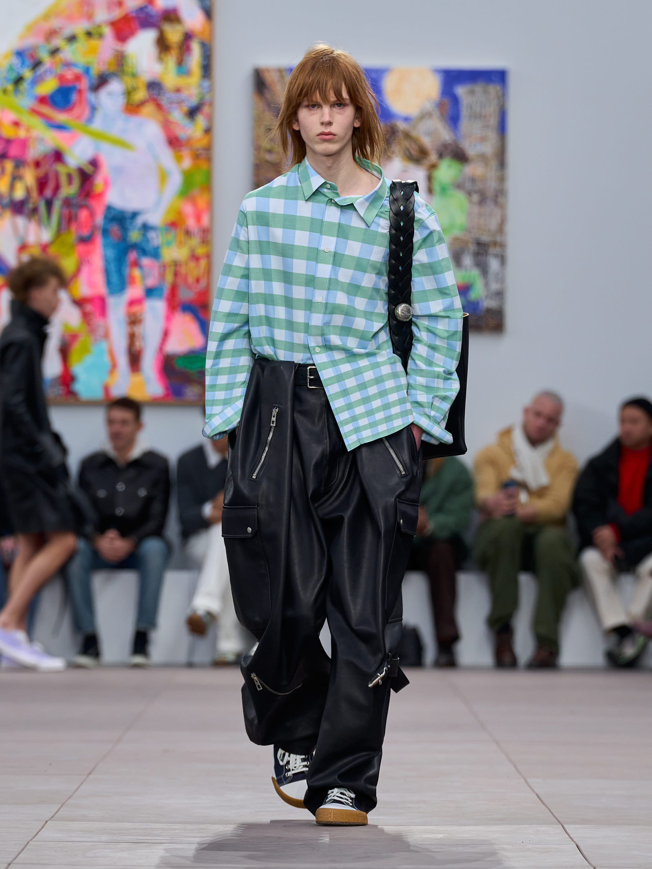 mut_____.様専用】LOEWE 2024FWランウェイ ラップジーンズ